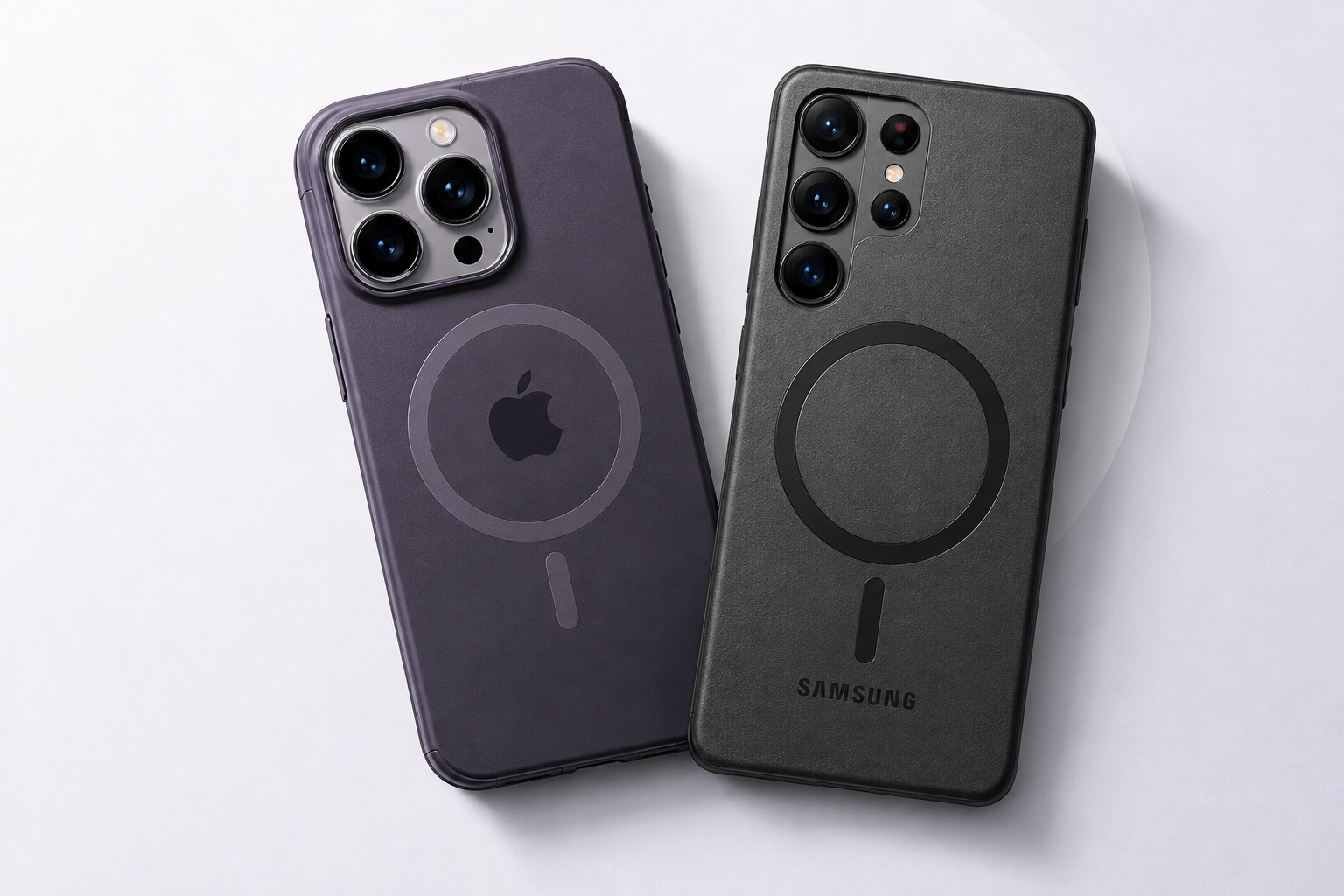 Huse premium iPhone 17 Pro Max și Samsung Galaxy S26 Ultra
